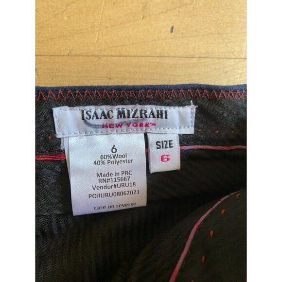 ISAAC Mizrahi NEW blue pants formal boys sz 6 - Picture 3 of 4